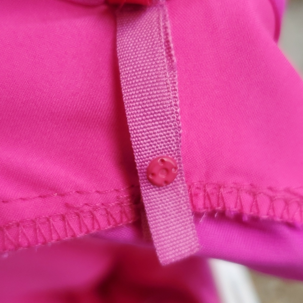 Milly Fushia Silk Crepe Short Dress - Picture 8 of 9